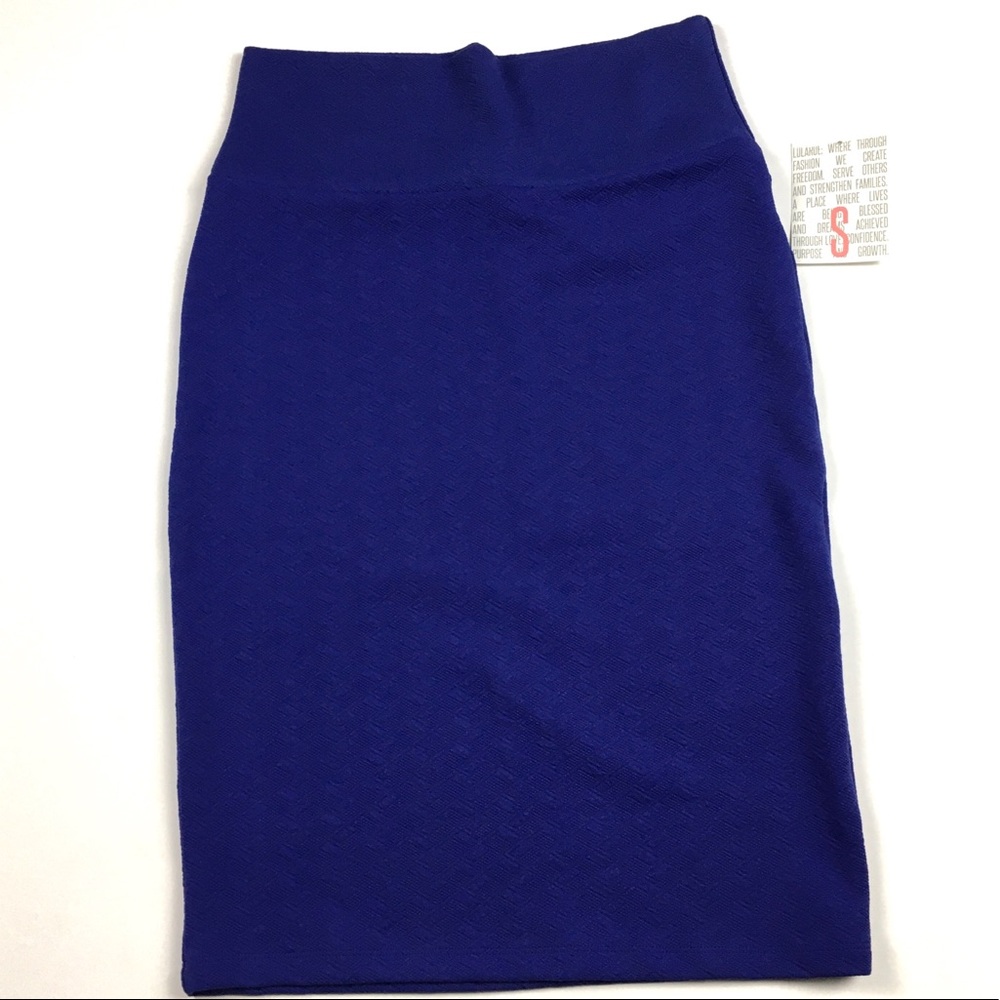 LuLaRoe Cassie Stretchy Pencil Skirt Small New